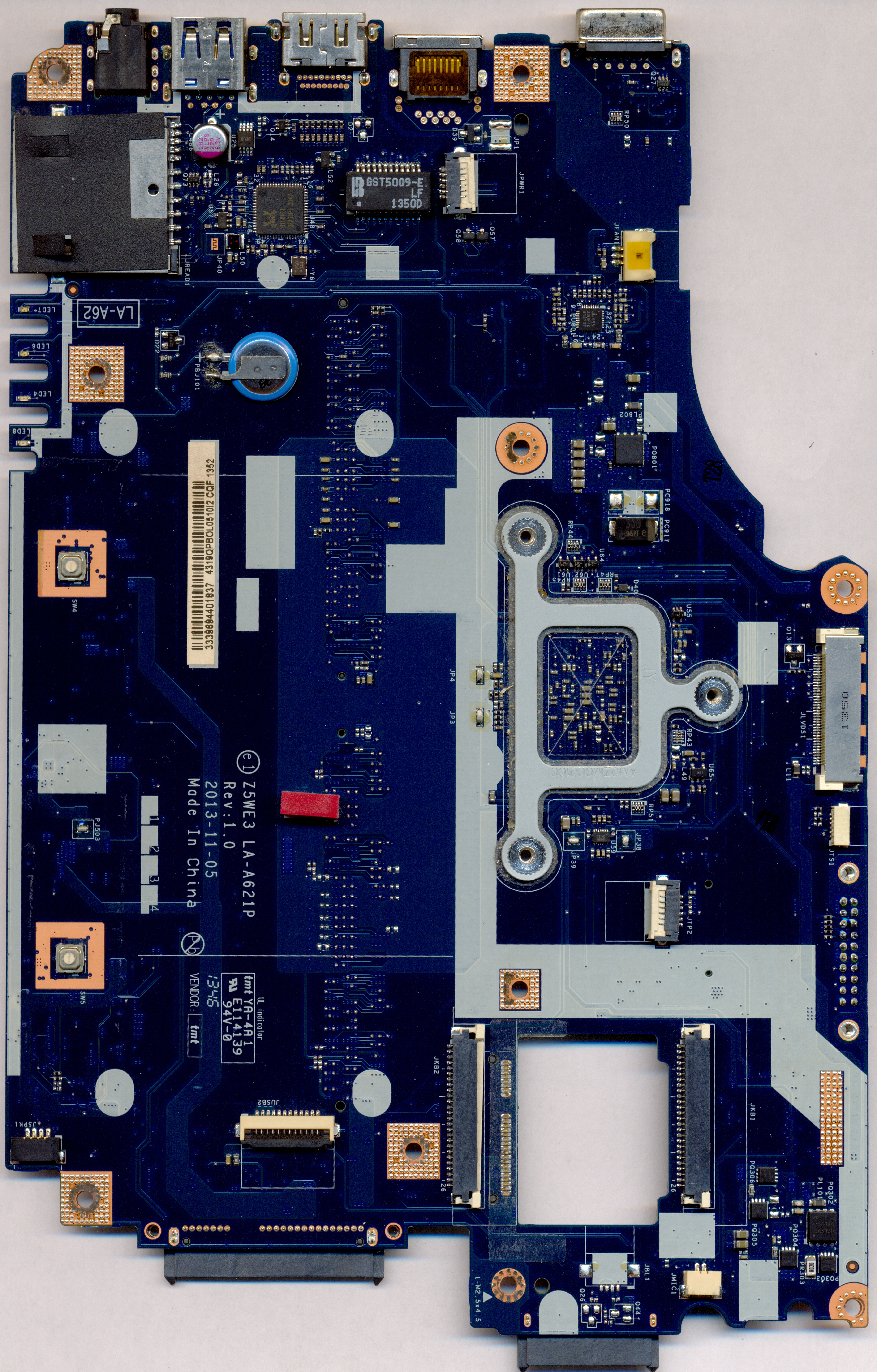 Acer E1-510 Z5WE3 LA-A621P rev1.0 Up.jpg